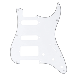 Golpeador 3 Capas Jet Guitars Stratocaster H/S/S PS400-WH Blanco