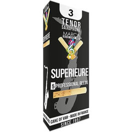 Caja 5 Cañas Saxo Tenor Marca Superieure 3
