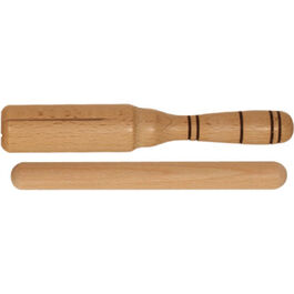 Güiro Tipo Agogo Goldon Madera Natural 33140