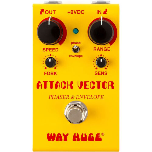 Pedal Dunlop WM-92 Way Huge Mini Attack Vector Pedal Dunlop WM-92 Way Huge Mini Attack Vector