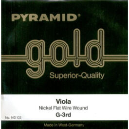 Cuerda 3ª Pyramid Gold Viola 140103