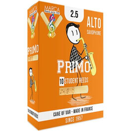 Caja 10 Cañas Saxo Alto Marca Primo 2½