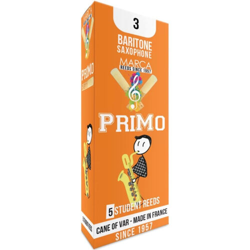 Caja 5 Cañas Saxo Barítono Marca Primo 3