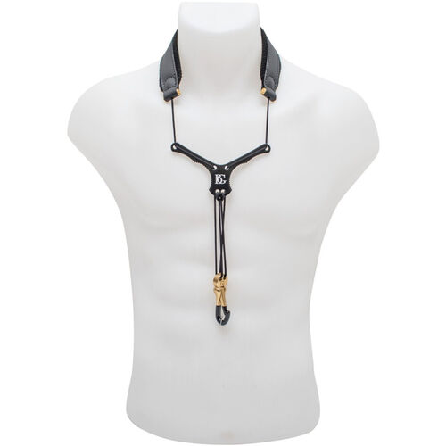 Cordón Saxo BG S-20YBMSH Cuero Zen Al Cuello Negro