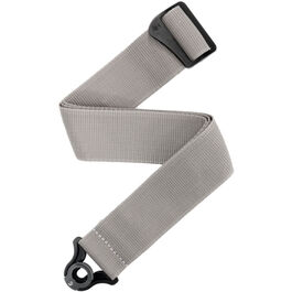 Correa D'Addario PW-SAL405 Auto Lock Polypro Plata Correa D'Addario PW-SAL405 Auto Lock Polypro Plata