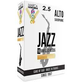 Caja 10 Cañas Saxo Alto Marca Jazz Unfiled 2½