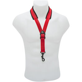 Cordón Saxo BG S-19SH Ancho Al Cuello Rojo