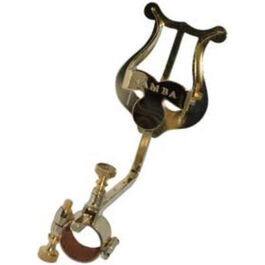 Atril de marcha Samba Corneta Argolla Abierta 9108SM Dorado