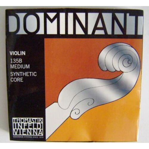 Juego Violín Thomastik Dominant 135-B 4/4 (Cromo)