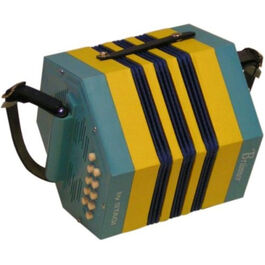 Concertina Stagi PL4-2 Plástico Azul