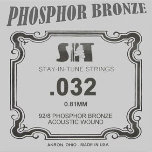 Cuerda Guitarra Acústica Phosphor Bronze SIT ,032B
