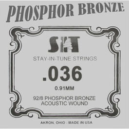 Cuerda Guitarra Acústica Phosphor Bronze SIT ,036B