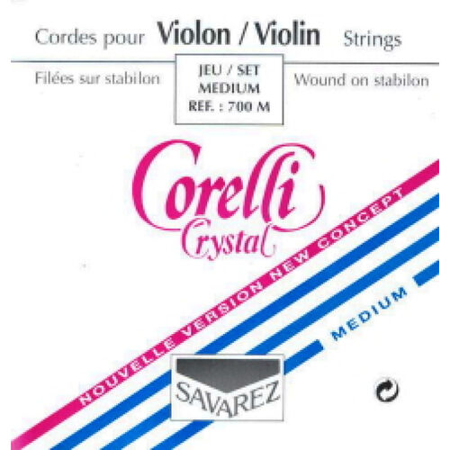 Juego Corelli Violín Crystal 700-MB