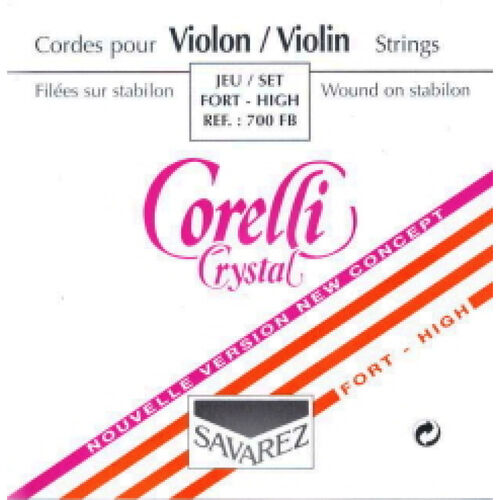 Juego Corelli Violín Crystal 700-FB