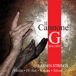 Cuerda 4ª Violín Larsen il Cannone Soloist Media