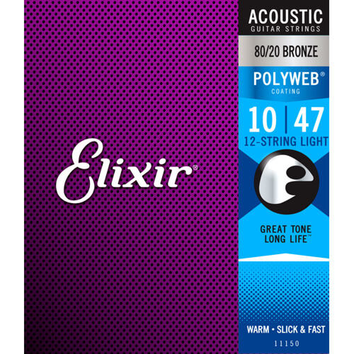 Juego Elixir Acústica 12 Polyweb 11150 (10)