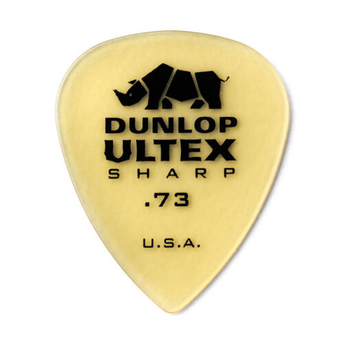 Bolsa 72 Púas Dunlop 433R-073 Ultex Sharp 0,73mm