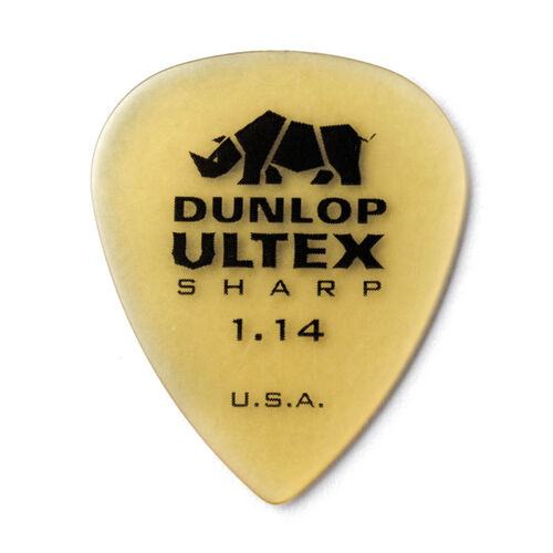 Bolsa 72 Púas Dunlop 433R-114 Ultex Sharp 1,14mm