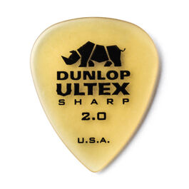 Bolsa 72 Púas Dunlop 433R-200 Ultex Sharp 2,00mm