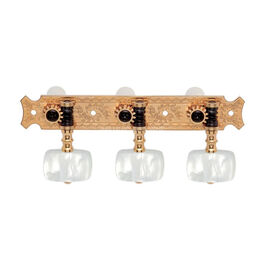 Clavijero Gotoh Clásica 35G620-1W Dorado Palomilla Blanca