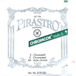 Cuerda 1ª Pirastro Violín Chromcor 319140 3/4-1/2 bola