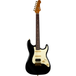 Guitarra Eléctrica Jet JS480-BKG Black, Gold Hardware