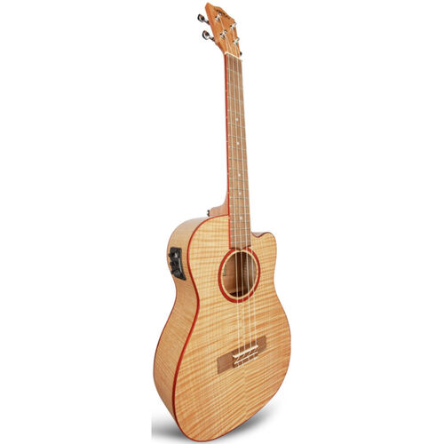 Ukelele Barítono Lanikai FM-CEB Flame Maple Electrificado