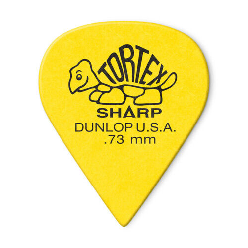 Bolsa 72 Púas Dunlop 412R-073 Tortex Sharp 0,73mm Bolsa 72 Púas Dunlop 412R-073 Tortex Sharp 0,73mm