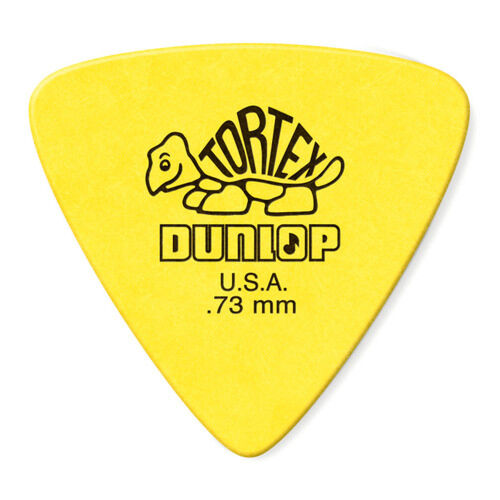 Bolsa 72 Púas Dunlop 431R-073 Tortex Triangle 0,73mm