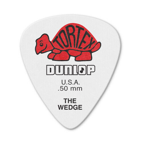Bolsa 72 Púas Dunlop 424R-050 Tortex Wedge 0,50mm