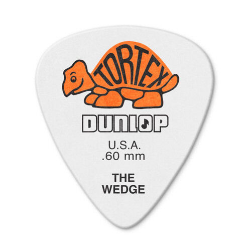 Bolsa 72 Púas Dunlop 424R-060 Tortex Wedge 0,60mm