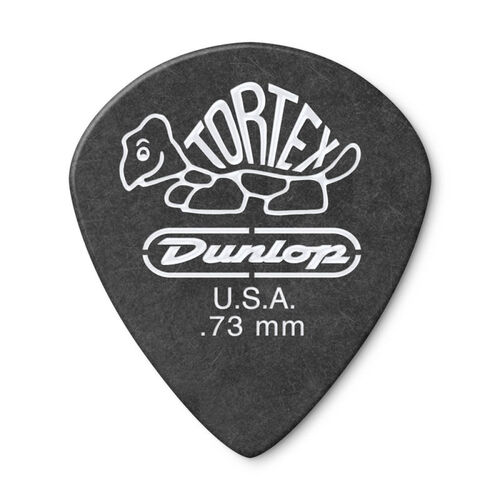 Bolsa 72 Púas Dunlop 482R-073 Tortex Pitch Black Jazz 0,73mm