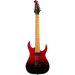 Guitarra Eléctrica Spira 7 Cuerdas S457-TRD Transparent Red
