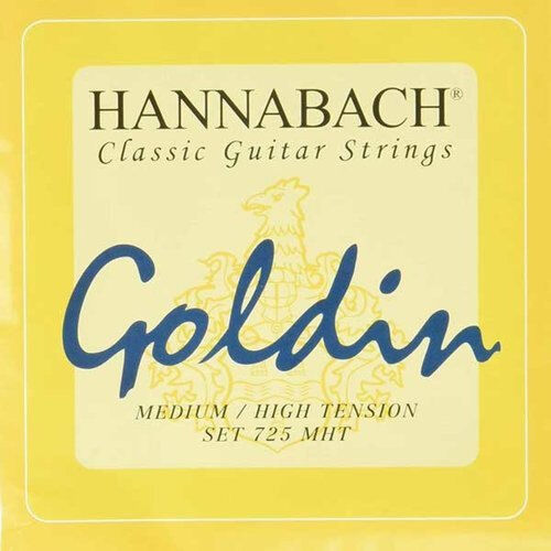 Juego Hannabach Goldin Clásica 725-MHT