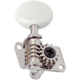 Clavijero Ukelele Gotoh UK12-05MA-N Niquelado Palomilla Pasta Clavijero Ukelele Gotoh UK12-05MA-N Niquelado Palomilla Pasta