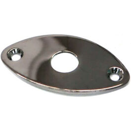 Placa Entrada Jack Gotoh Negra JCB-2