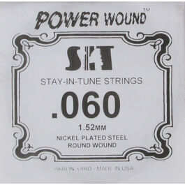 Cuerda Guitarra Eléctrica SIT ,060PW
