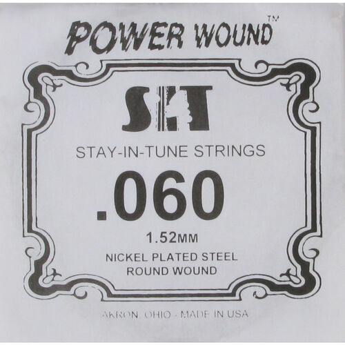 Cuerda Guitarra Eléctrica SIT ,060PW