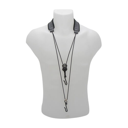 Cordón Clarinete Bajo BG C-50B Cuero 2 Ganchos