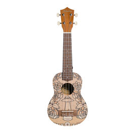 Ukelele Soprano Bamboo B1E-TE Terra