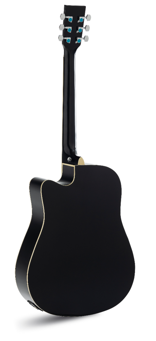 Guitarra Acústica Admira Tennessee Negra Satinada