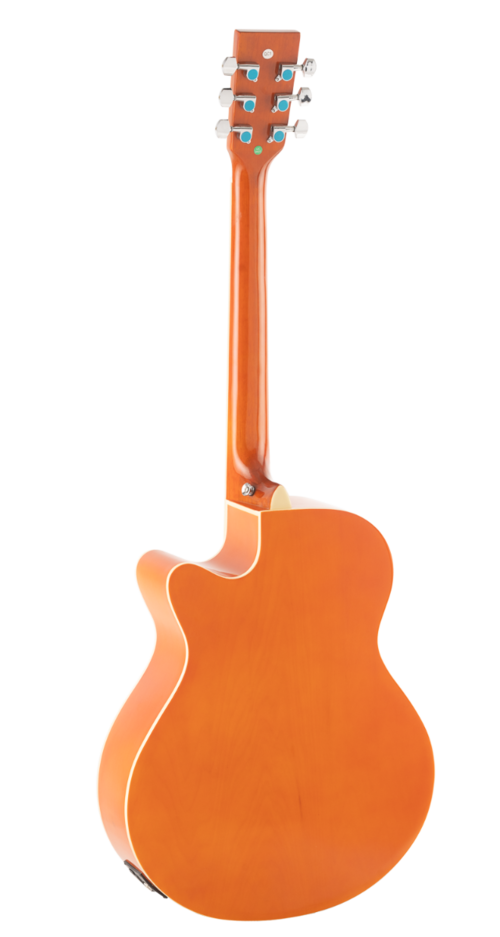 Guitarra Acústica Admira Indiana Naranja Brillo