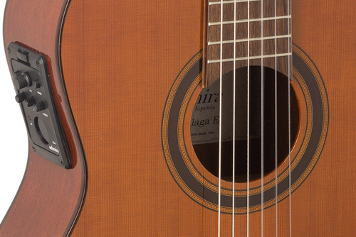 Guitarra Admira Málaga Electrificada Conservatorio