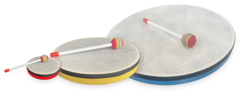Pandero Ritmo con Maza de 15 Cms