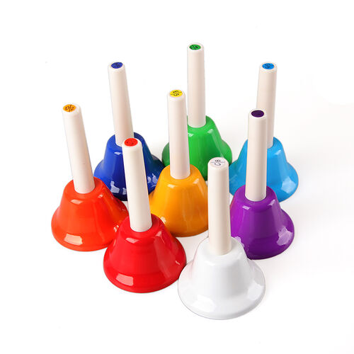 Set de Campanas Ritmo de Mano de Colores