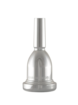 Boquilla Bach Trombón Bajo Megatone Plateada 6½A