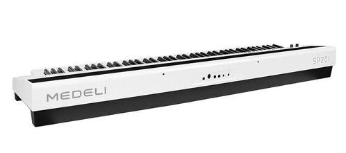 Piano de Escenario Medeli 88 Teclas Sp201 Blanco