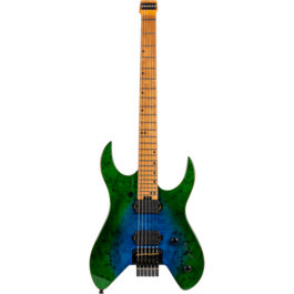 Guitarra Eléctrica Spira S500-GBR Headless Green/Blue