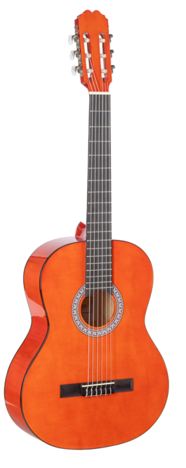 Guitarra Clásica Rocío C16 (3/4) Tamaño Cadete 90 Cms Roja