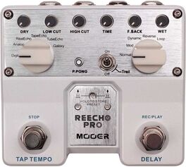 Pedal de Echo (Dly/Rvb) Reecho Pro Digital Delay Mooer Pedal de Echo (Dly/Rvb) Reecho Pro Digital Delay Mooer